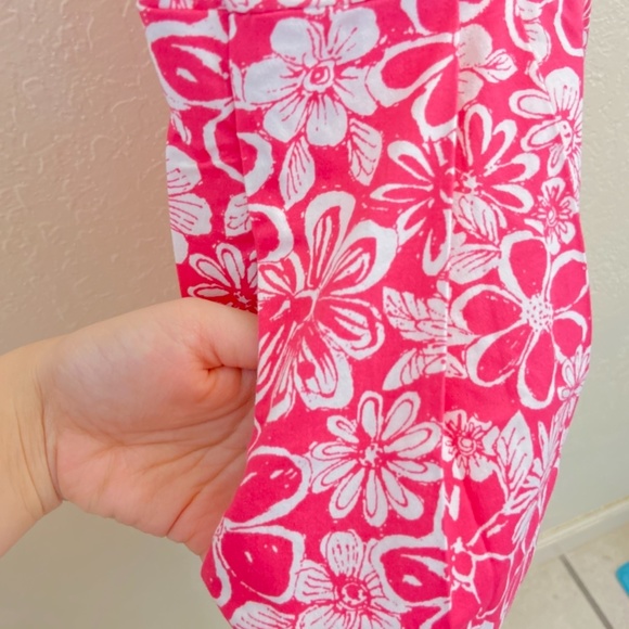 Playful hot pink floral dress - Picture 3 of 4